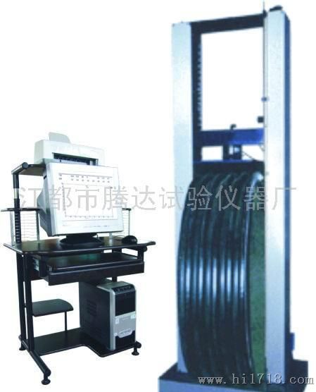 騰達環剛度試驗機 高清細節圖展示與氣檢儀應用